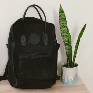 Fjallraven Kanken All Black No. 2 Backpack